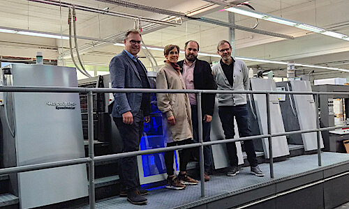 Unternehmensbesuch bei der Mühlbauer Druck GmbH –  „Wir sind eine große Familie“